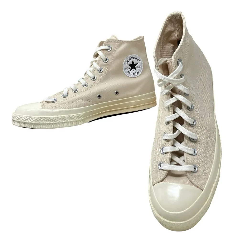 Converse Chuck Taylor All Star Hi Beige High Top Streetwear Sneakers - Picture 2 of 12